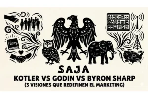 Kotler vs Godin vs Byron Sharp